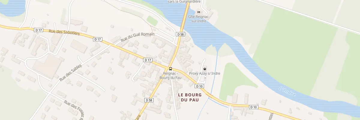 Plan du 5 Pl du Bourg du Fau à Reignac-sur-Indre