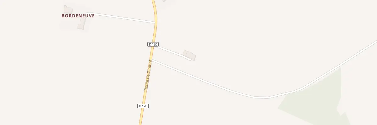 Plan du 5173 Rte de Gimont à Touget