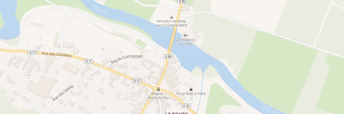 Plan du 10 Rue Louis de Barberin à Reignac-sur-Indre