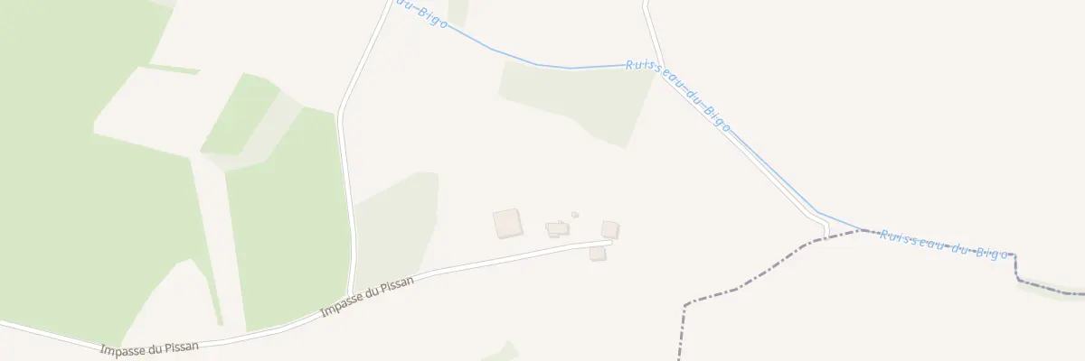 Plan du 665 Imp du Pissan à Lahas