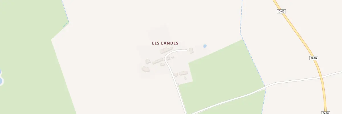 Plan du 102 Les Landes à Auzouer-en-Touraine