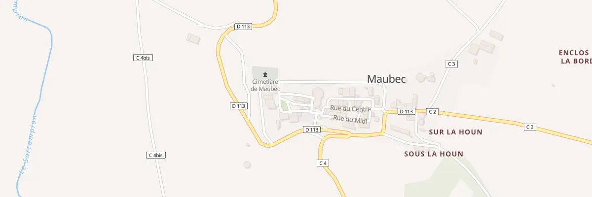 Plan du 5057 Village à Maubec