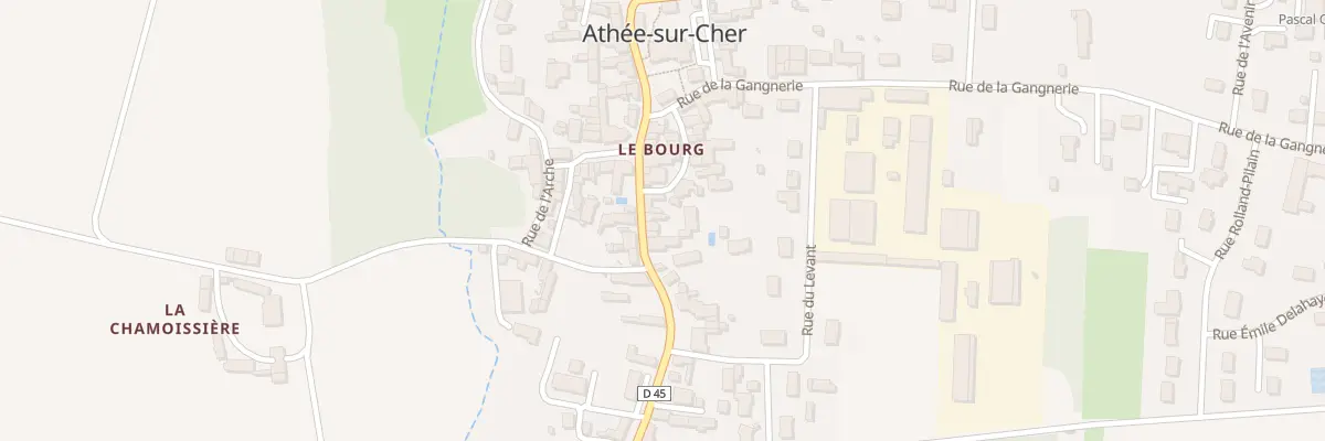 Plan du 15 Rue Principale à Athée-sur-Cher