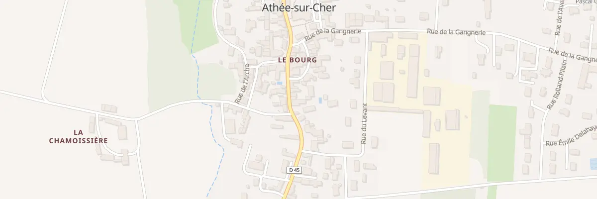 Plan du 19 Rue Principale à Athée-sur-Cher