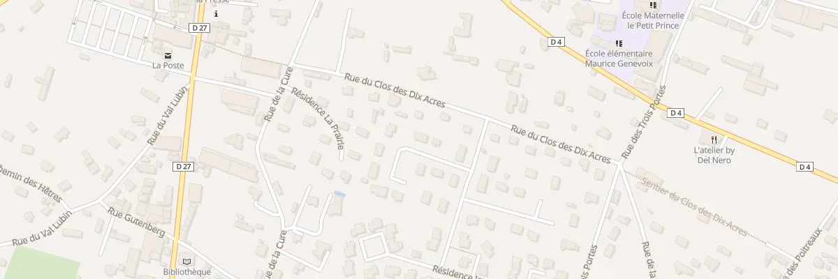 Plan du 3 Res les Pommiers à Luneray