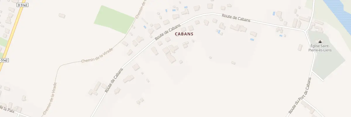 Plan du 260 Cabans au Buisson-de-Cadouin
