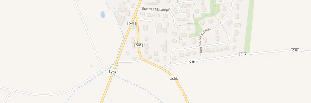 Plan du 11 Rue des Cédres à Athée-sur-Cher