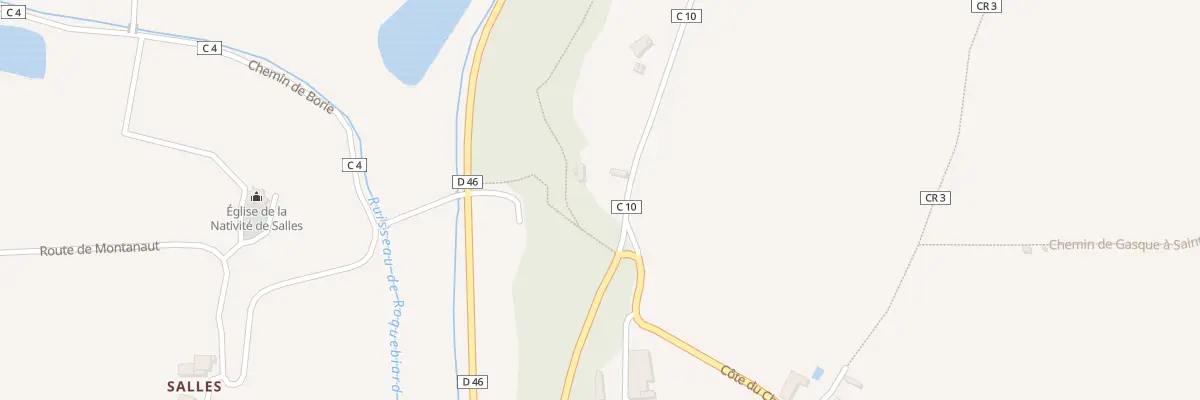 Plan du 61 Che de Pérox à Gasques