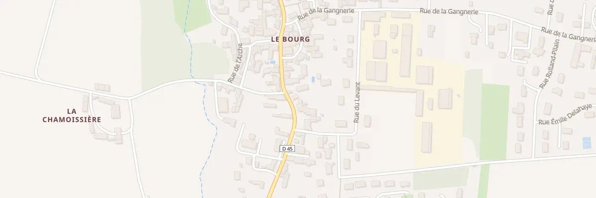 Plan du 23 Rue Principale à Athée-sur-Cher
