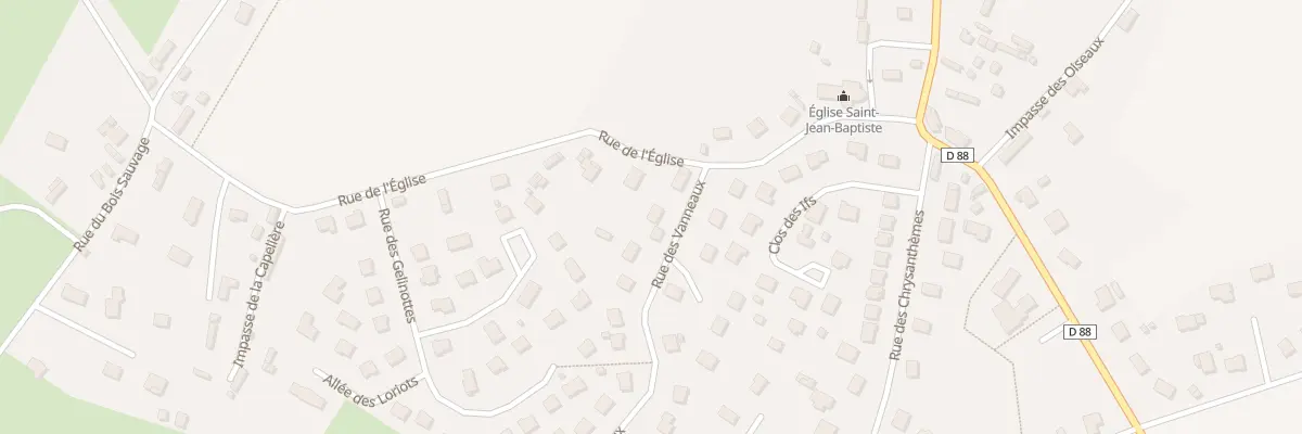 Plan du 45 Rue des Vanneaux à Villers-Écalles