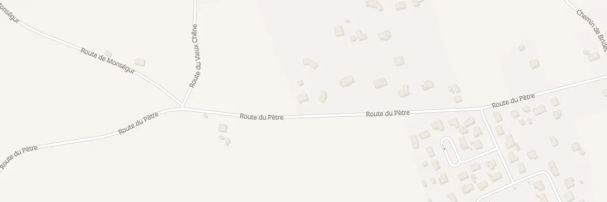 Plan du 518 Rte du Pètre à Condezaygues