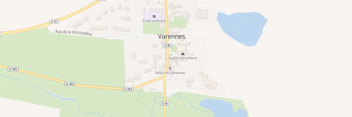 Plan du 5 Pl de la Mairie à Varennes