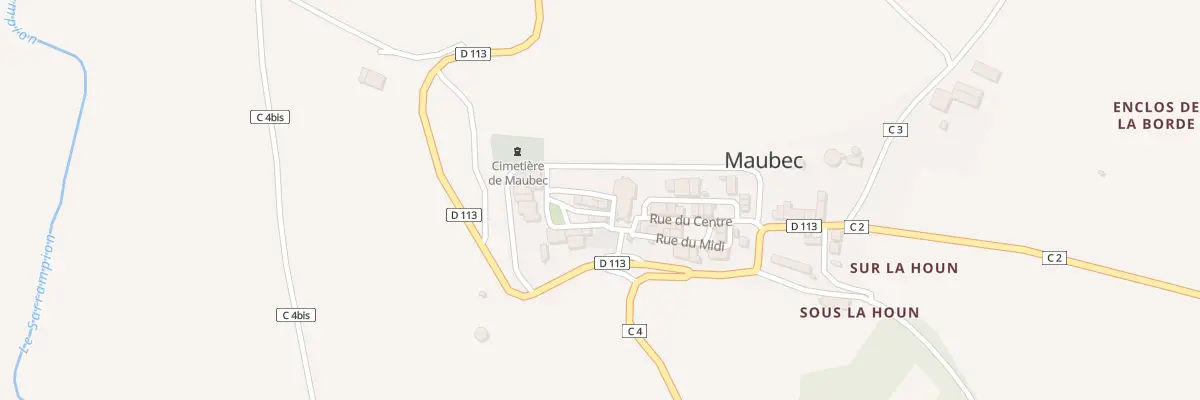 Plan du 5096 Village à Maubec