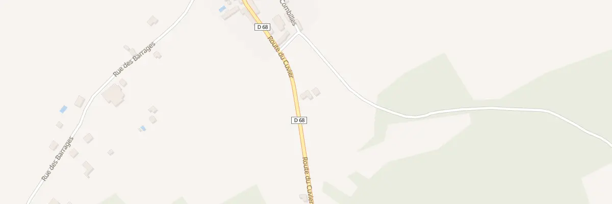 Plan du 785 Rte du Cuvier à Savignac-les-Églises