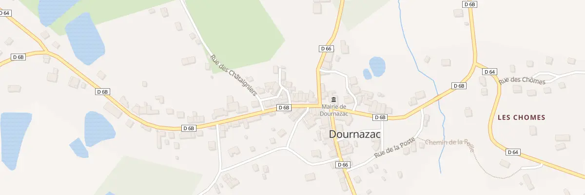 Plan du 12 Rue des Feuillardiers à Dournazac