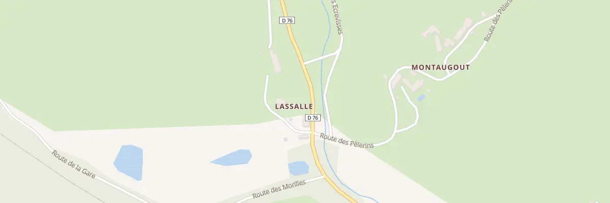 Plan du 146A Lassalle à Eyzerac