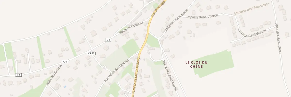 Plan du 1 Rte de Saint-martin-le-beau à Lussault-sur-Loire