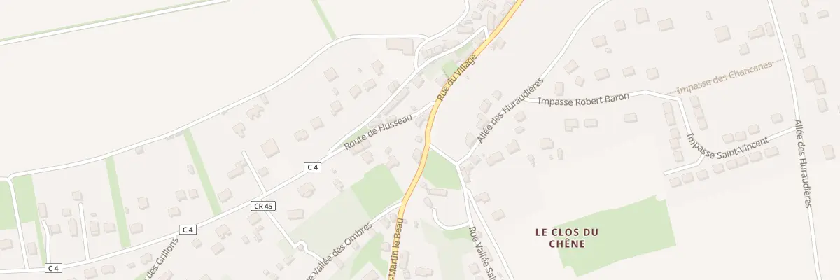 Plan du 4 Rte de Saint-martin-le-beau à Lussault-sur-Loire