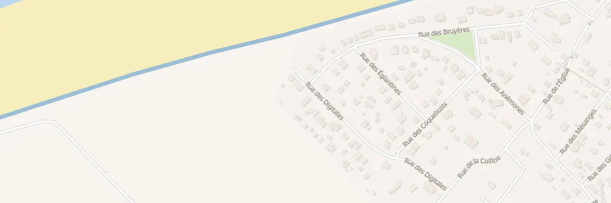 Plan du 275 Rue des Digitales à Quiberville-sur-Mer