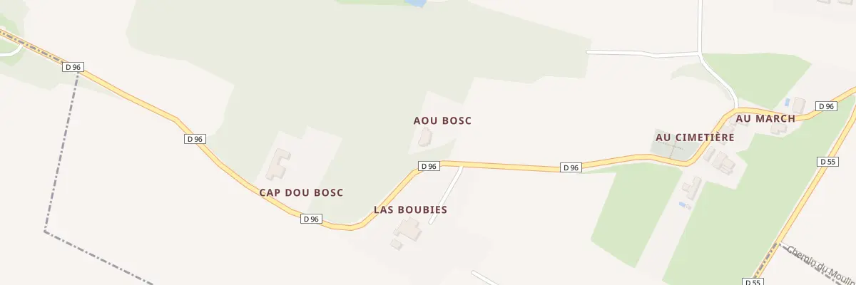 Plan du 29 Aou Bosc à Frontignan-Savès