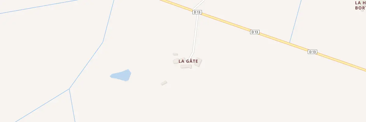 Plan du 167 La Gate à Charbonnières