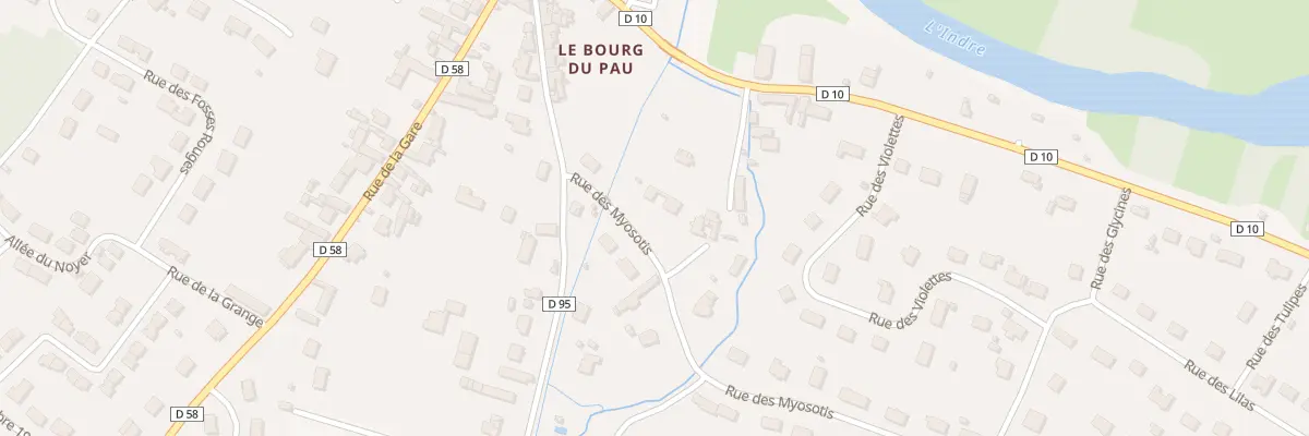 Plan du 3 Rue des Myosotis à Reignac-sur-Indre