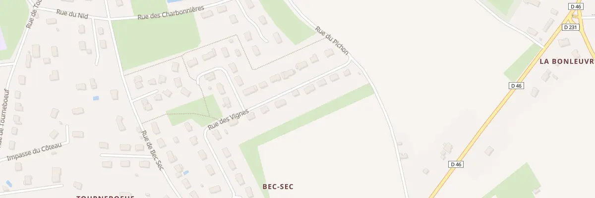 Plan du 25 Rue des Vignes à Auzouer-en-Touraine