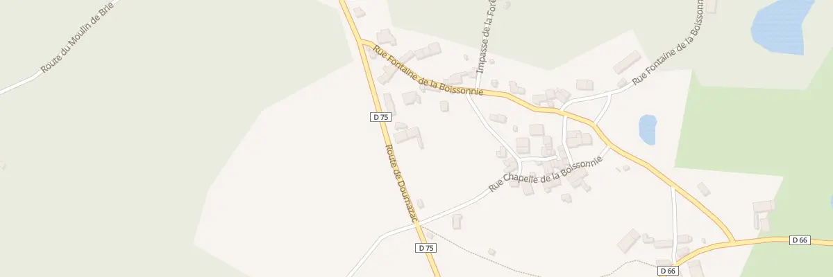 Plan du 31 Rte de Dournazac à Champagnac-la-Rivière