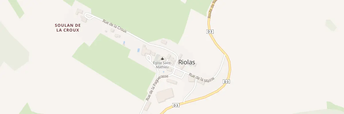 Plan du 20 Le Village à Riolas
