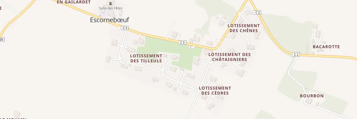 Plan du 5212 Au Gesta à Escornebœuf