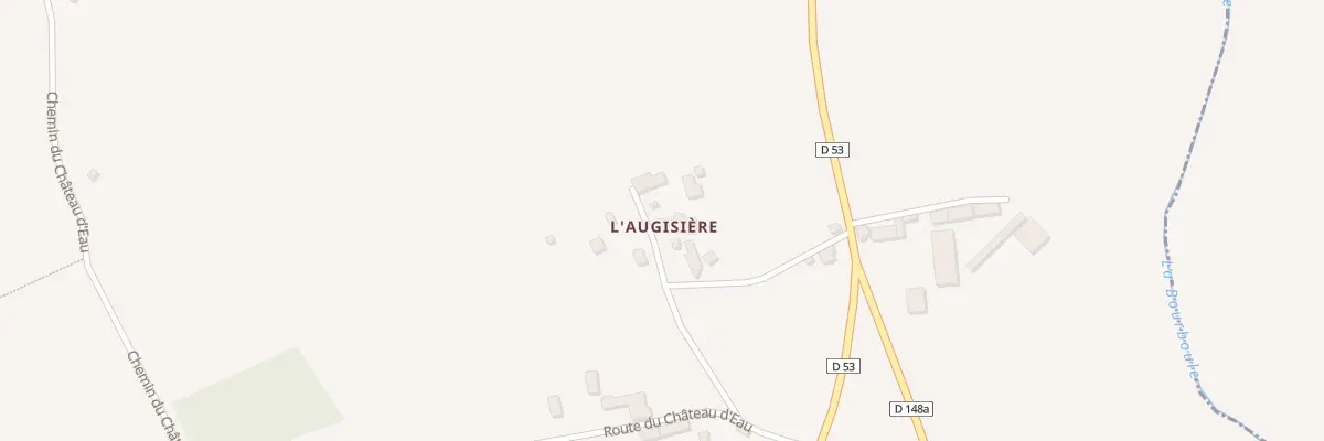 Plan du 8 L’Augissiere à Fortan