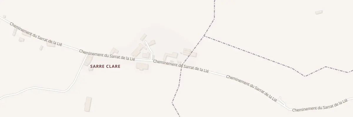 Plan du 53 Sarrat de la Lie à Castelbiague