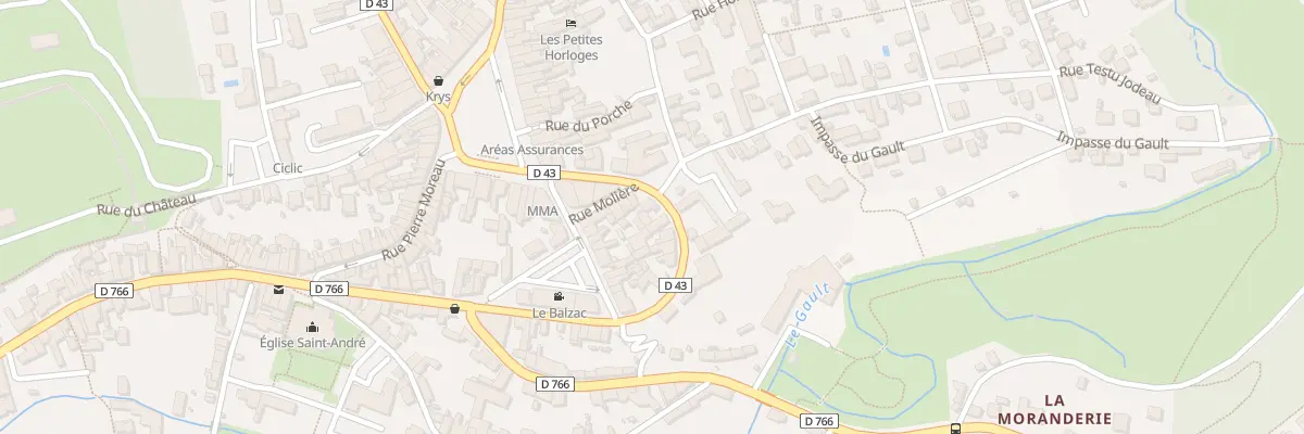 Plan du 8B Rue de la République à Château-Renault