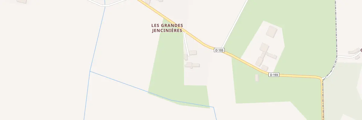 Plan du 26 Les Grandes Jencinières à Esves-le-Moutier