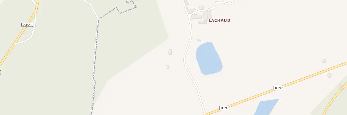 Plan du 1 Lachaud à Champagnac-la-Rivière