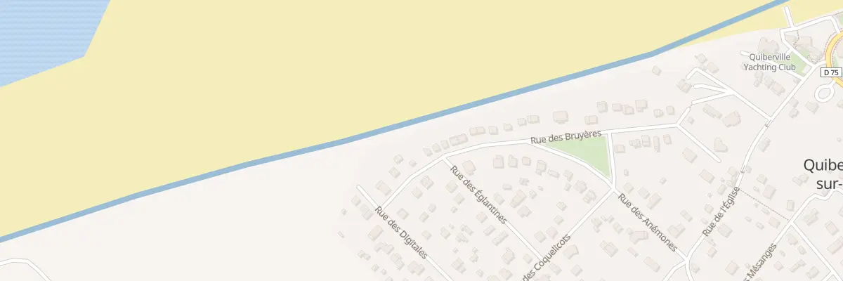 Plan du 316 Rue des Anemones à Quiberville-sur-Mer