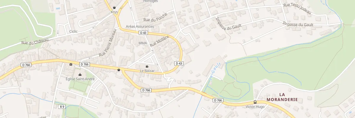 Plan du 14 Rue de la République à Château-Renault