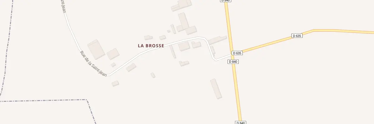 Plan du 1 Rue de la Brosse au Tilleul-Lambert