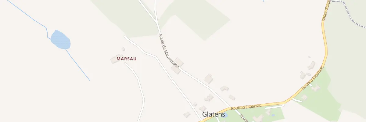Plan du 5003 Les Bordes à Glatens