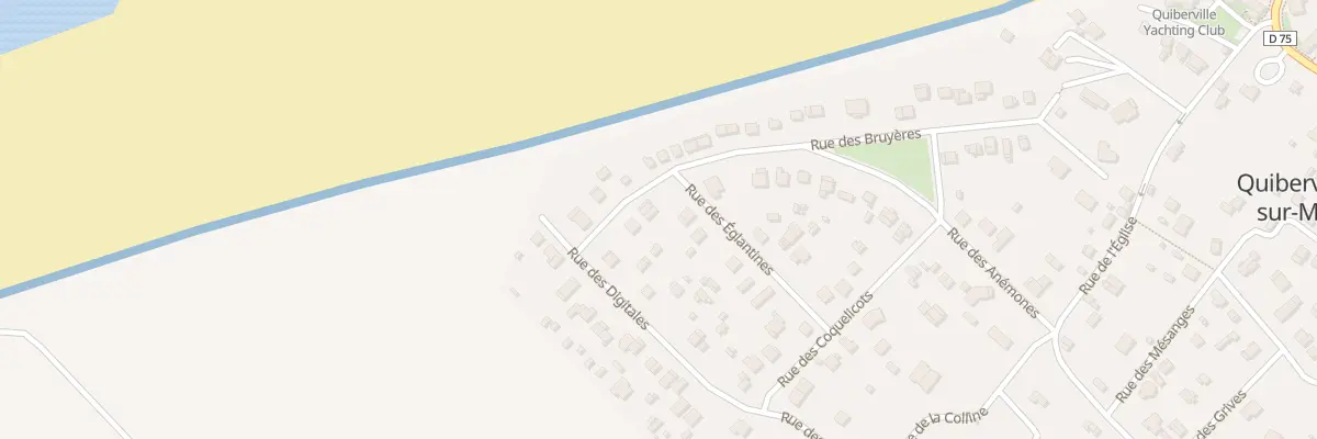 Plan du 335 Rue des Anemones à Quiberville-sur-Mer