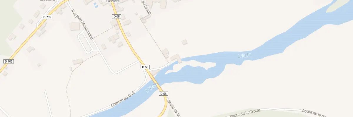 Plan du 70 Imp de la Minoterie à Savignac-les-Églises
