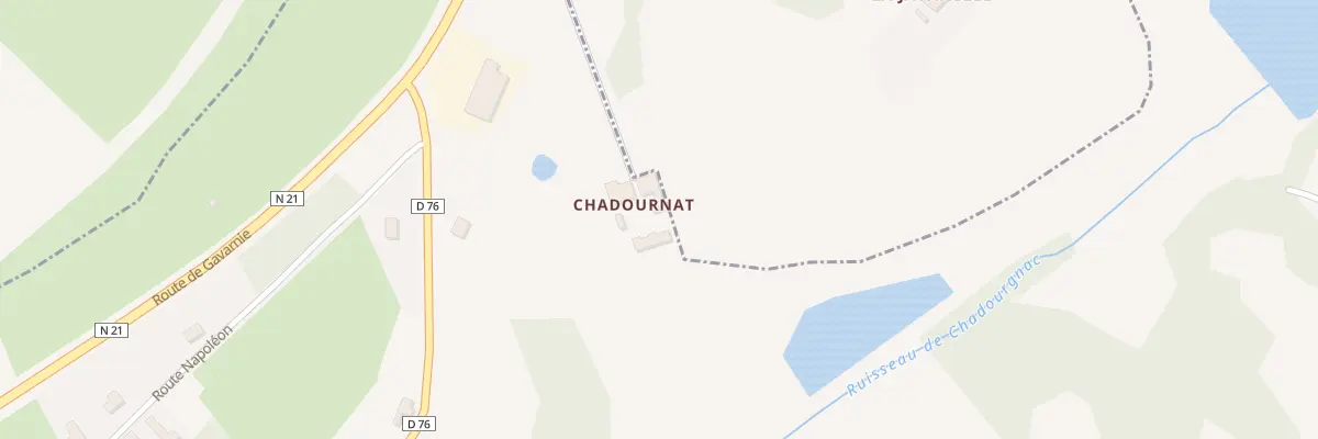 Plan du 281 Che du Manoir à Eyzerac