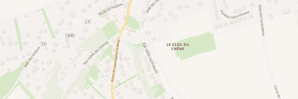 Plan du 7 Rue Vallée Saint-martin à Lussault-sur-Loire