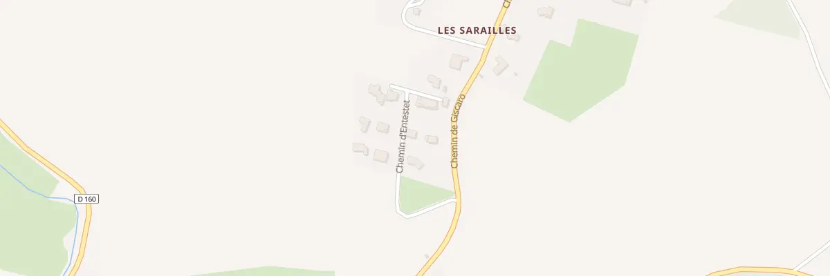 Plan du 162 Chem d’Entestet à Maurens