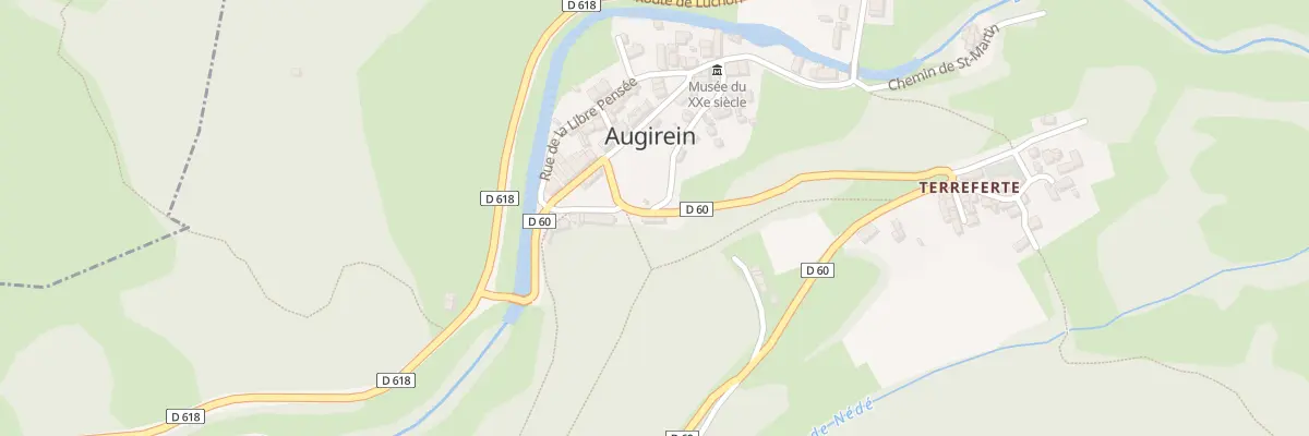 Plan du 45 Village à Augirein