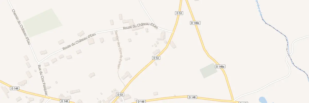 Plan du 231 Rte d’Epuisay à Fortan