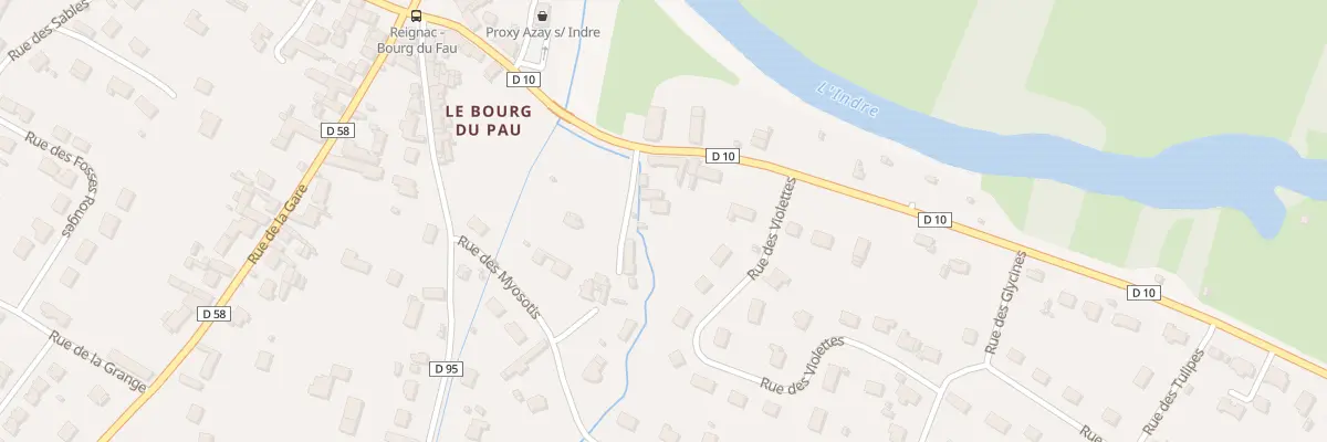 Plan du 6 Rue des Jonquilles à Reignac-sur-Indre