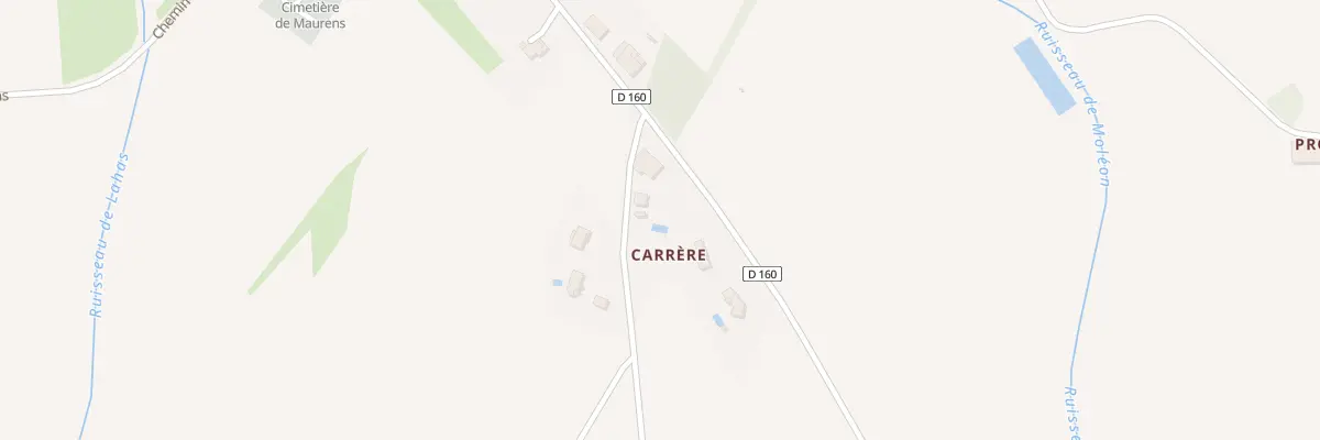 Plan du 5035 Carrere d’En Bas à Maurens