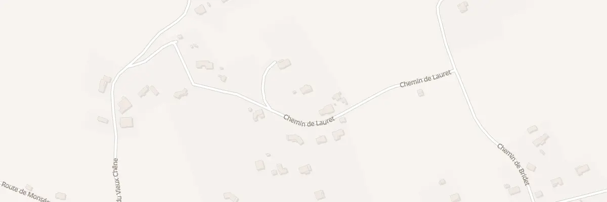 Plan du 270 Che de Lauret à Condezaygues