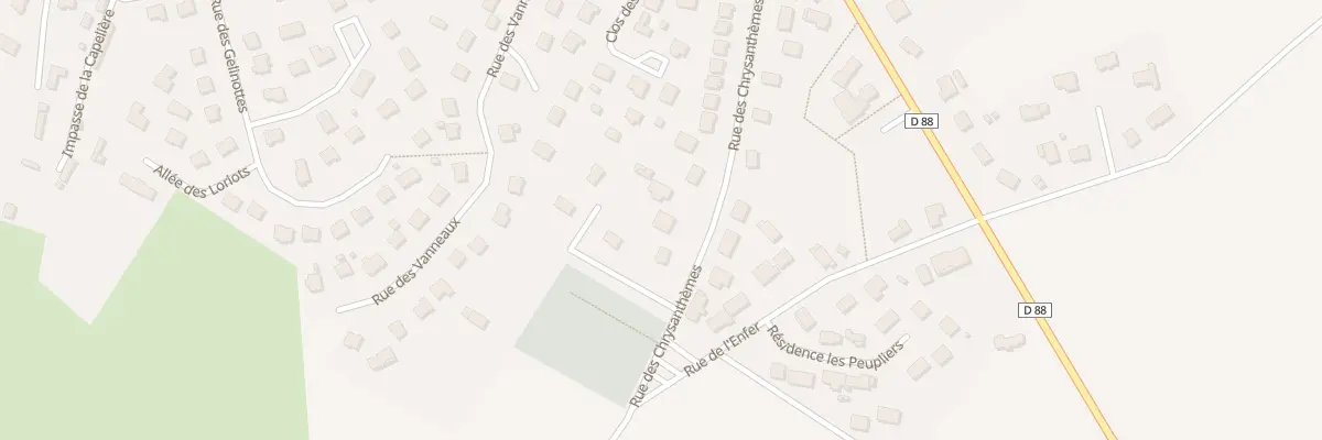 Plan du 161 Rue des Chrysanthèmes à Villers-Écalles